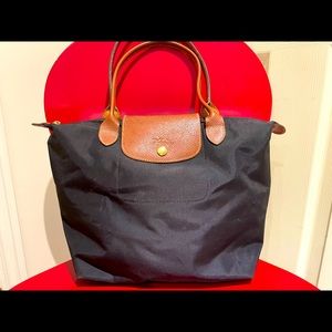 Black Longchamp Classic Bag